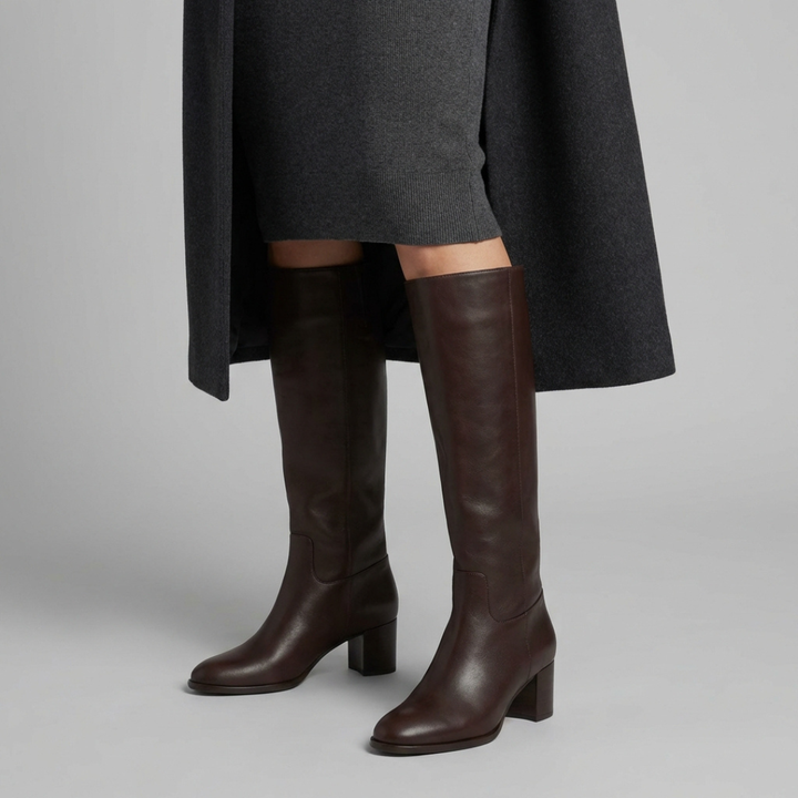 Livia - Eleganckie kozaki na obcasie