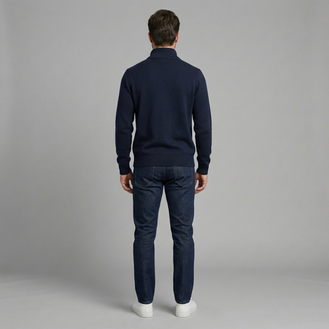 Valerio – Sweter Half Zip