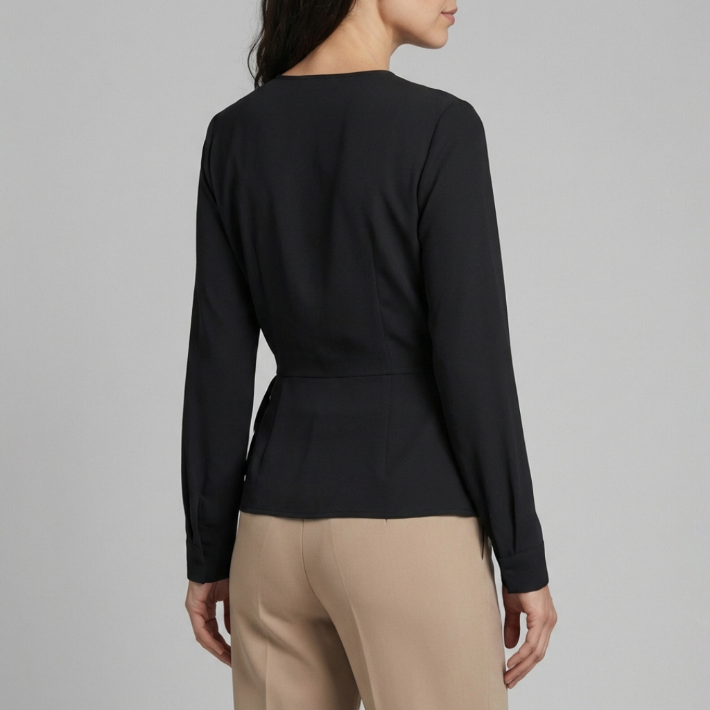 Sienna - Elegancka bluzka kopertowa