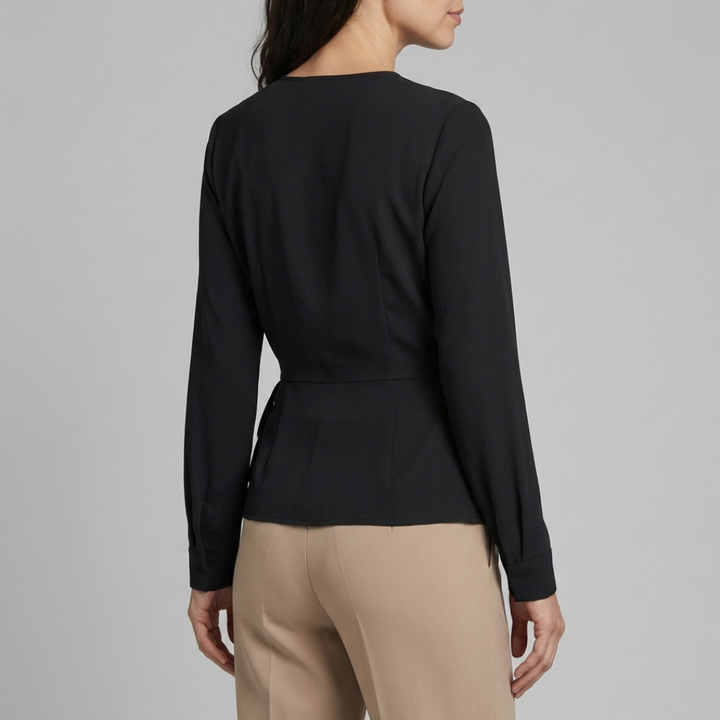 Sienna - Elegancka bluzka kopertowa