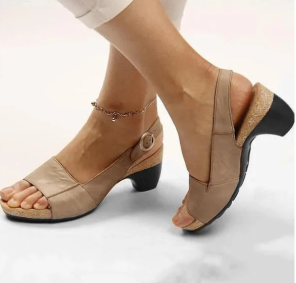 Apolonia | Damskie Buty na Niskim Obcasie Klasyczne 2