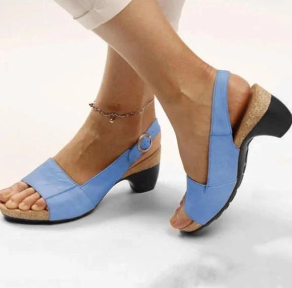 Apolonia | Damskie Buty na Niskim Obcasie Klasyczne 7