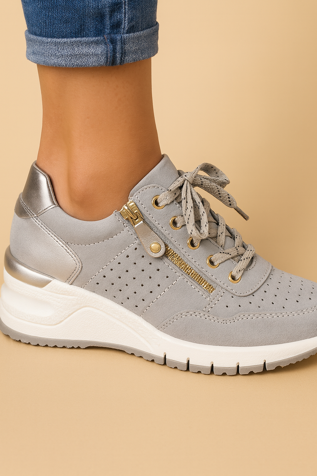 Kasia | Damskie Buty Ortopedyczne z Anatomiczną Wkładką 8