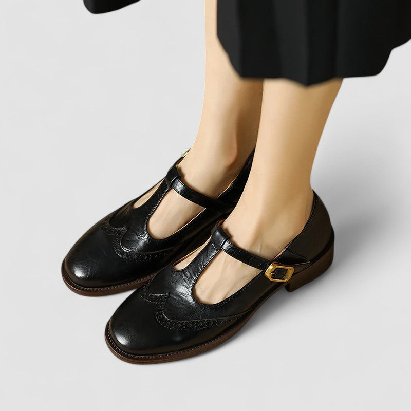 Maja | Damskie Buty Mary Jane Klasyczne 1