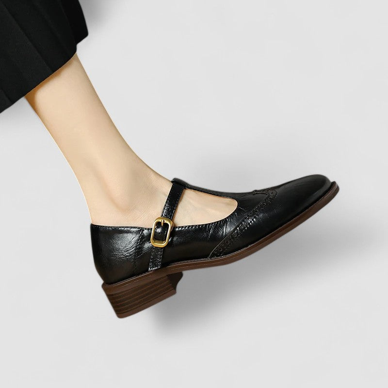 Maja | Damskie Buty Mary Jane Klasyczne 2