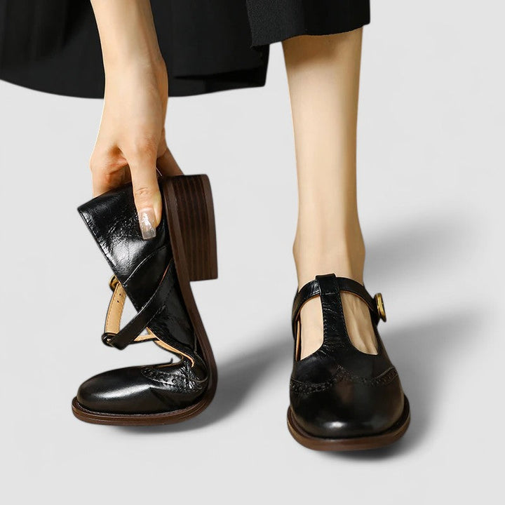 Maja | Damskie Buty Mary Jane Klasyczne 3