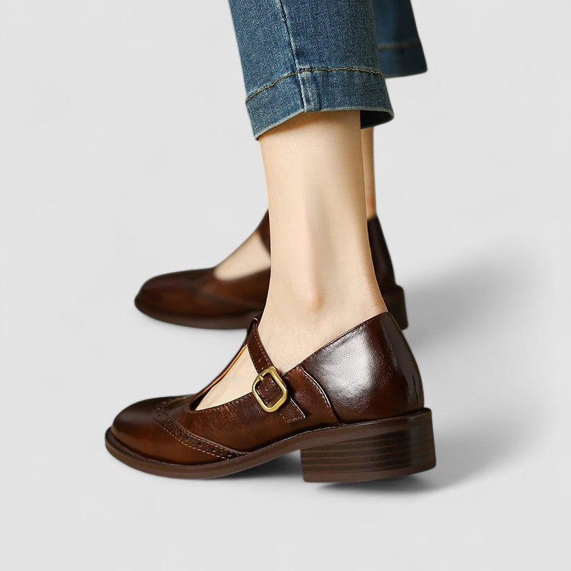 Maja | Damskie Buty Mary Jane Klasyczne 7