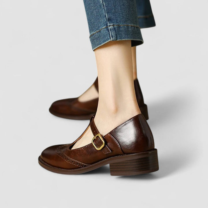 Maja | Damskie Buty Mary Jane Klasyczne 7