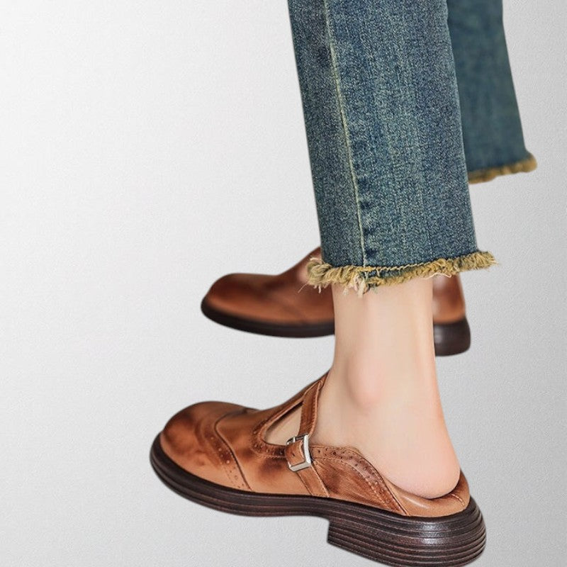 Ola | Damskie Buty Skórzane Eleganckie Codzienne 4