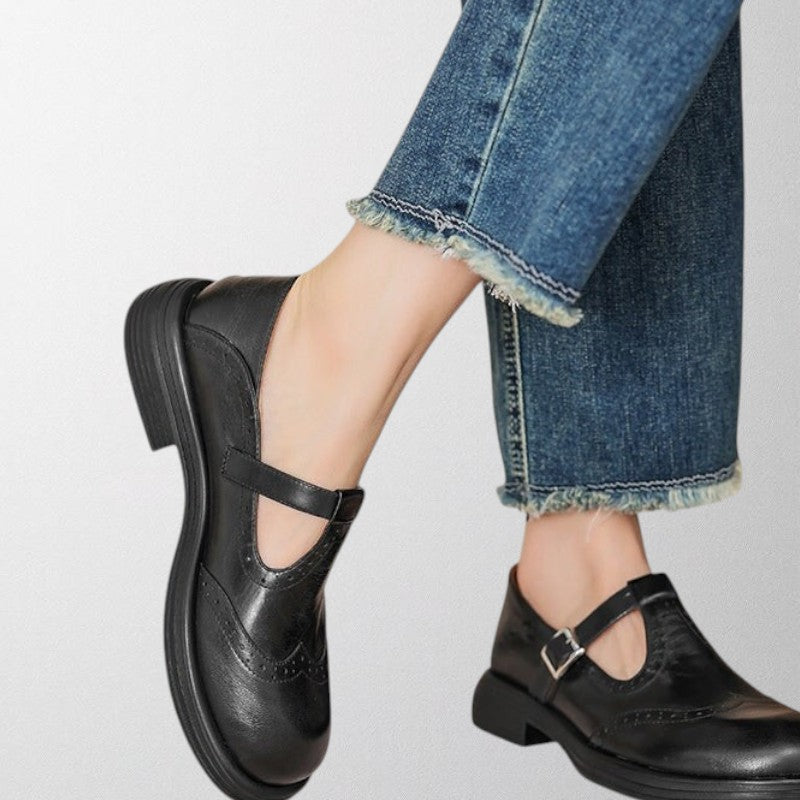 Ola | Damskie Buty Skórzane Eleganckie Codzienne 8