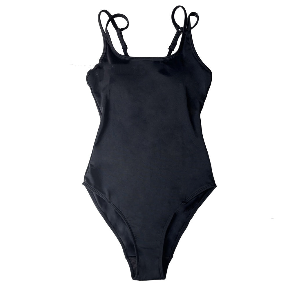 comfortabel menstruatie badpak met brede bandjes
